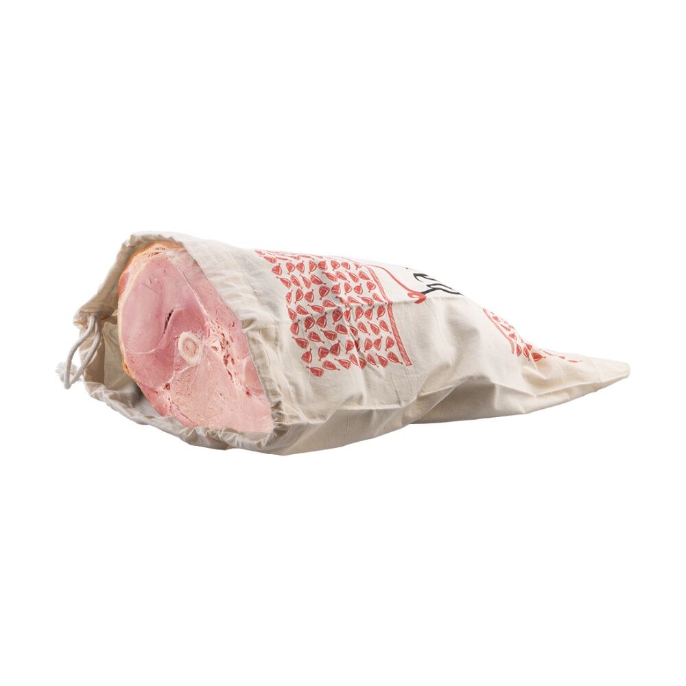 Appetito Reusable Breathable Drawstring Closure Ham Bag 100% Cotton (2 Pack) — image 6