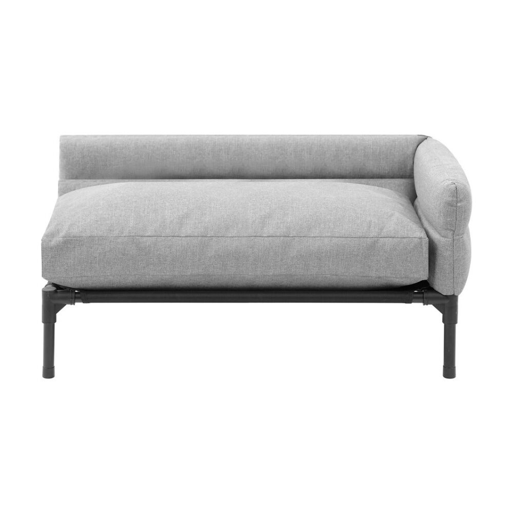 Paws and Claws Elevated Sofa Pet Dog Bed 93.5x63x48cm Linen Grey Large (2 Pack) — image 3