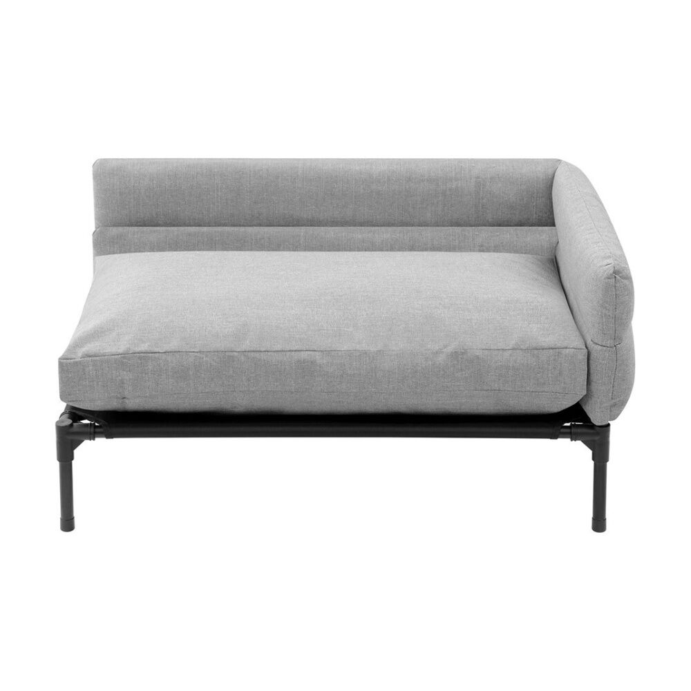 Paws and Claws Elevated Sofa Pet Dog Bed 93.5x63x48cm Linen Grey Large (2 Pack) — image 4