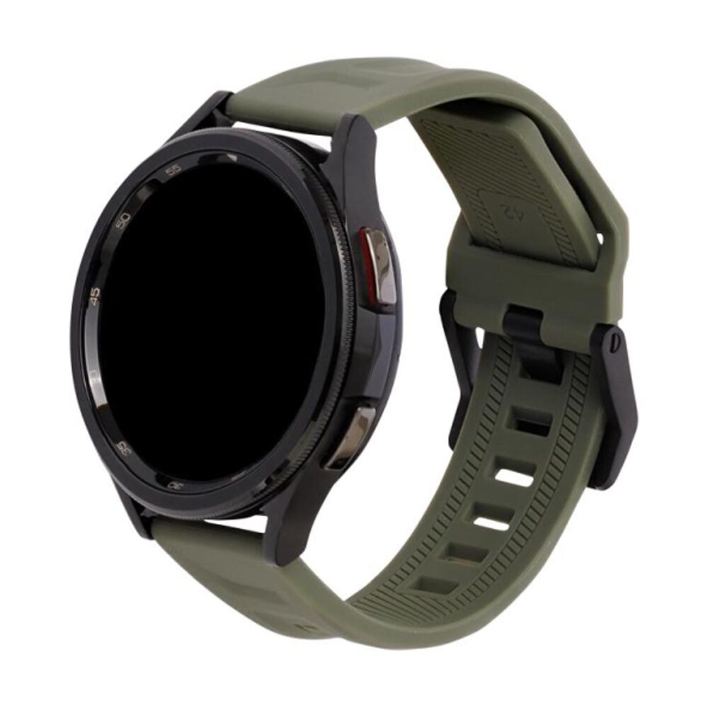 Uag Scout Galaxy Watch Strap M/L Durable Silicone Band Foliage Green