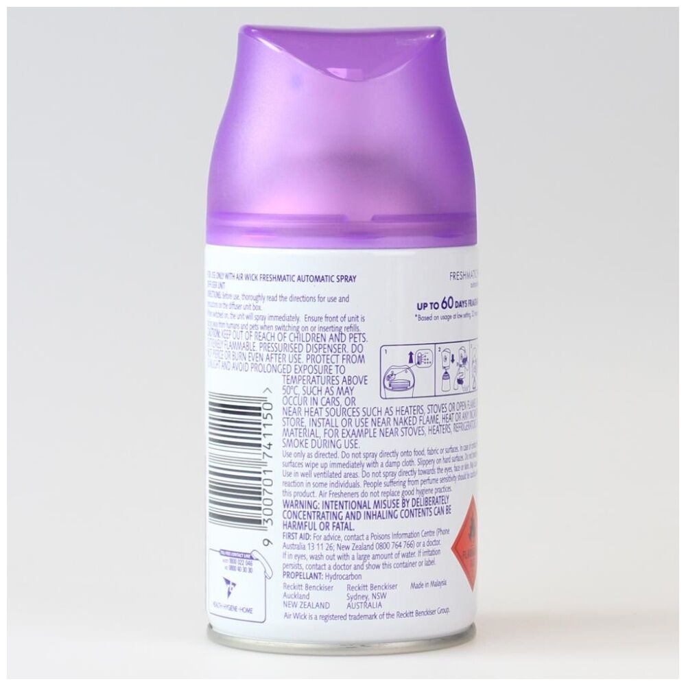 Air Wick 174g Freshmatic Spray Refill Essential Oils Lavender — image 2