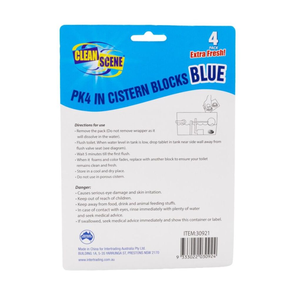 Clean Scene 12x 4pc Toilet Cistern Blocks Extra Fresh Cleaner 50g — image 3