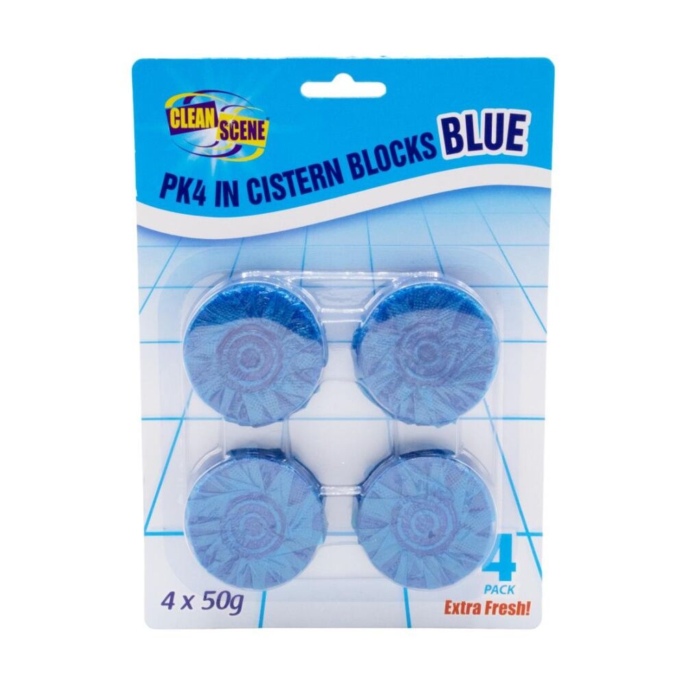 Clean Scene 12x 4pc Toilet Cistern Blocks Extra Fresh Cleaner 50g — image 2
