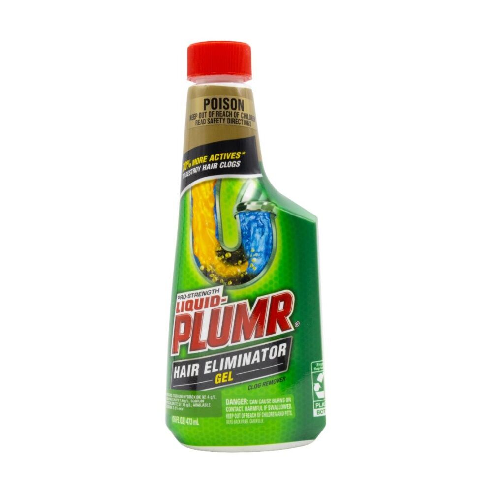 Liquid Plumr Pro Strength Hair Eliminator Gel Clog Remover 473mL (12 Pack) — image 2