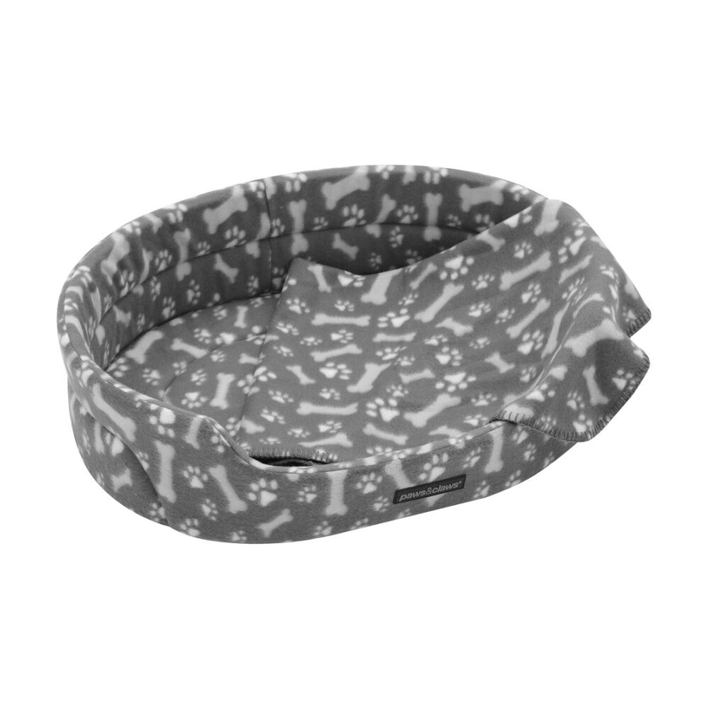 Paws and Claws Dog/Cat Pet Polar Fleece Bed & Blanket Set Mixed Size (10 Pieces) — image 10