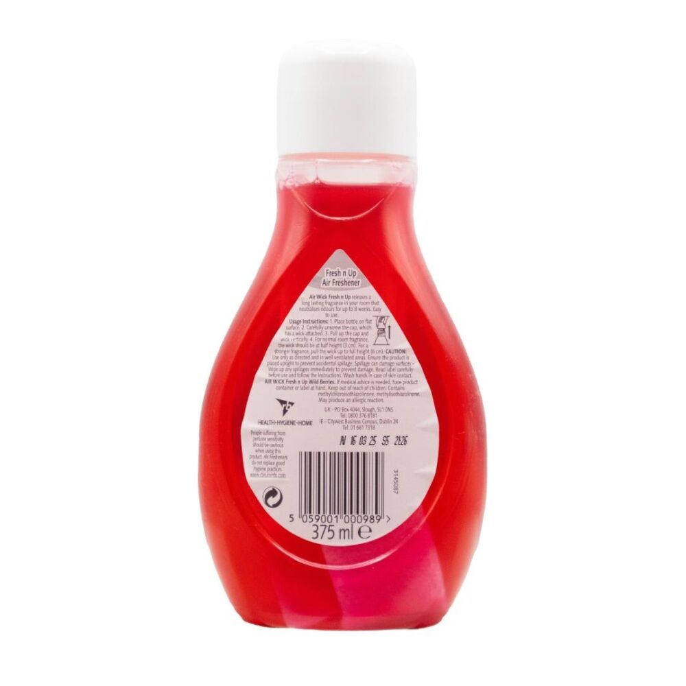 Air Wick Freshener Fresh N Up Home Fragrance Wild Berry 375ml (6 Pack) — image 3