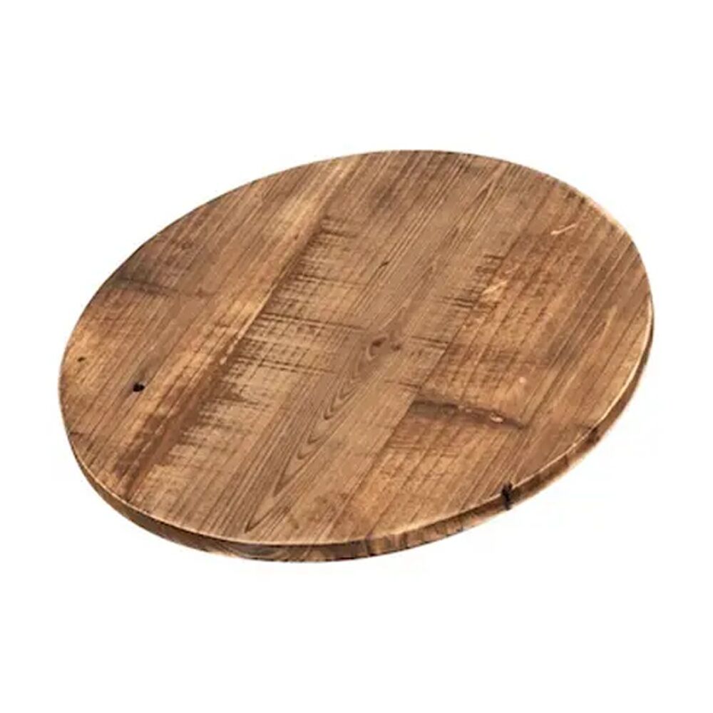 A.Fresco Outdoor Home Garden Timber Plant Pot Flat Stand Insert 35x35x4cm (2 Pack) — image 2