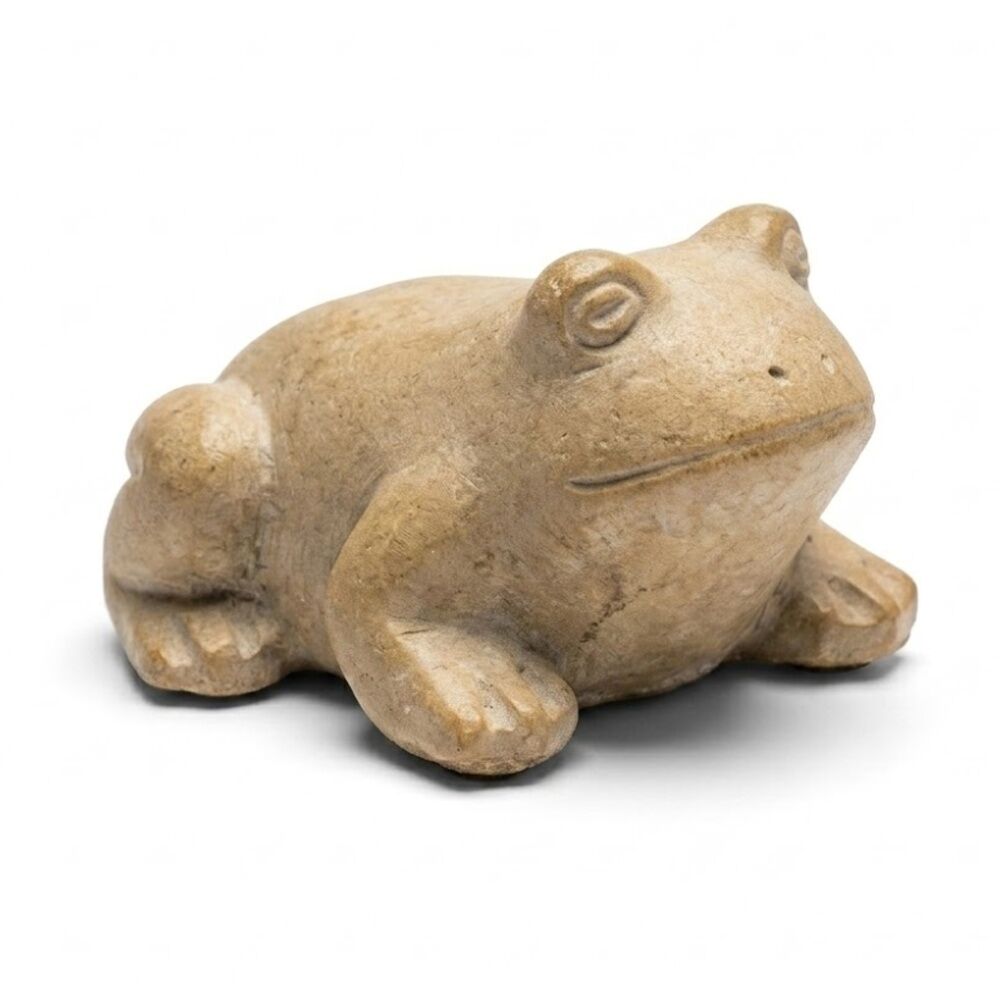 A.Fresco Toad Garden Textured Decoration Ornament Accent Cement Medium