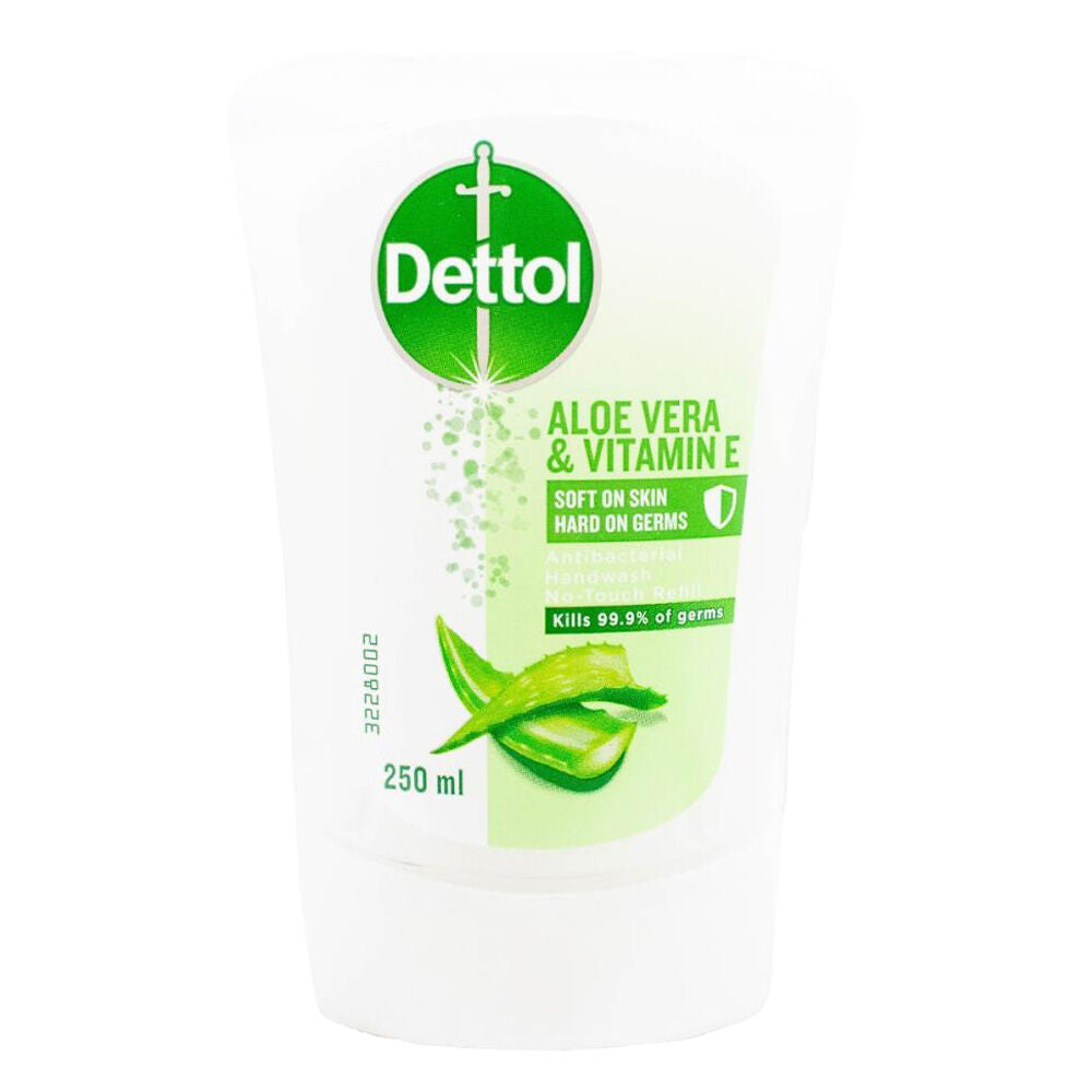 Dettol 250ml No Touch Antibacterial Handwish Refill Aloe Vera & Vitamin E