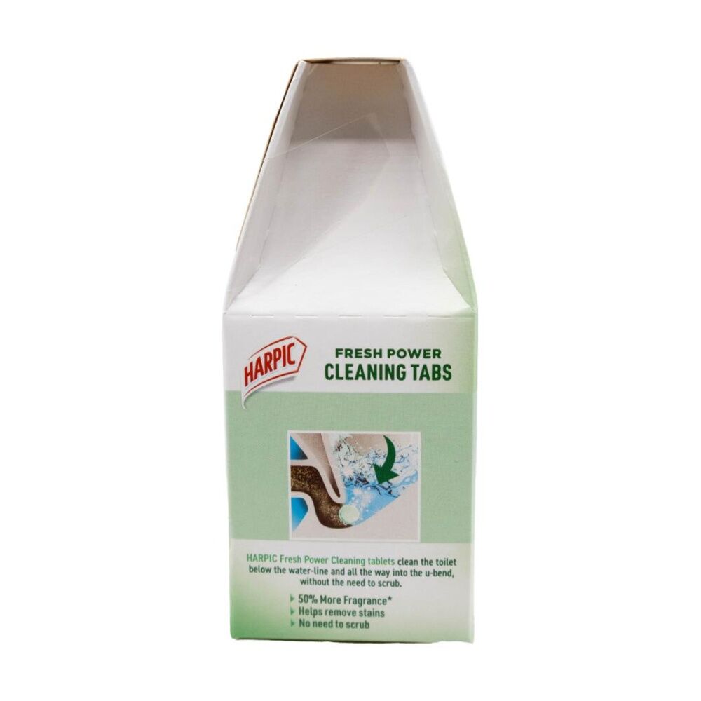 Harpic Antibacterial Fresh Power Toilet Cleaning Tabs Mountain Pine (6 Pieces) — image 2