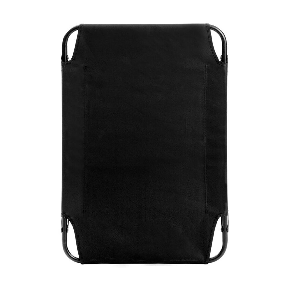 Paws and Claws Medium Foldable Elevated Dog Pet Bed Black 80x55x18cm — image 2