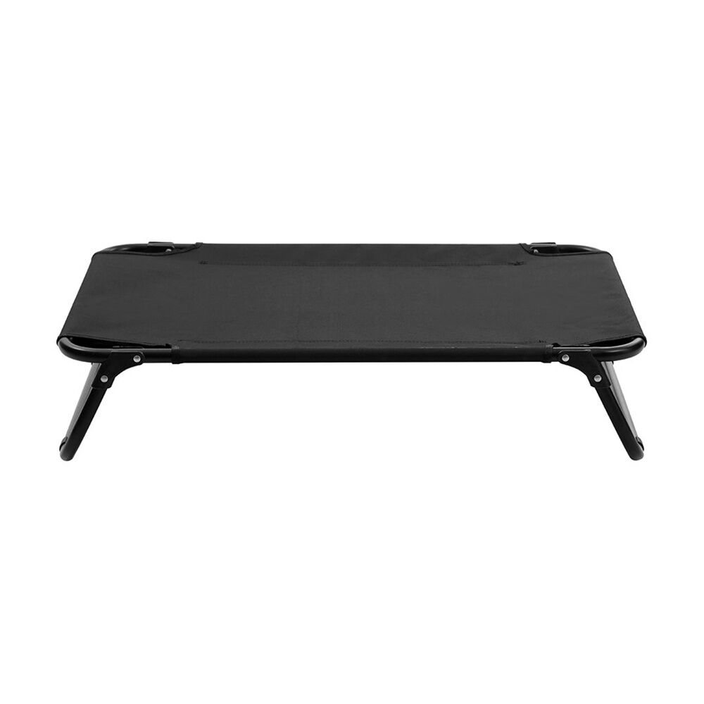 Paws and Claws Foldable Elevated Dog Pet Bed Black 80x55x18cm Medium (2 Pack) — image 6