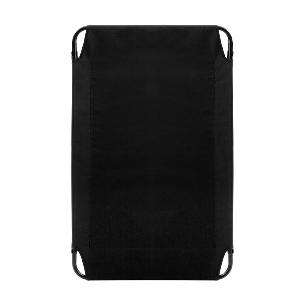 Paws and Claws Foldable Elevated Dog Pet Bed Black 105x65x18cm Large (2 Pack) — image 3