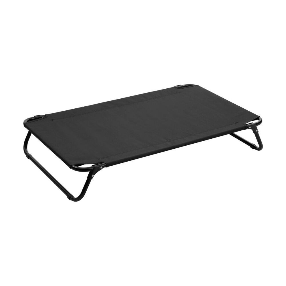 Paws and Claws Foldable Elevated Dog Pet Bed Black 105x65x18cm Large (2 Pack) — image 6