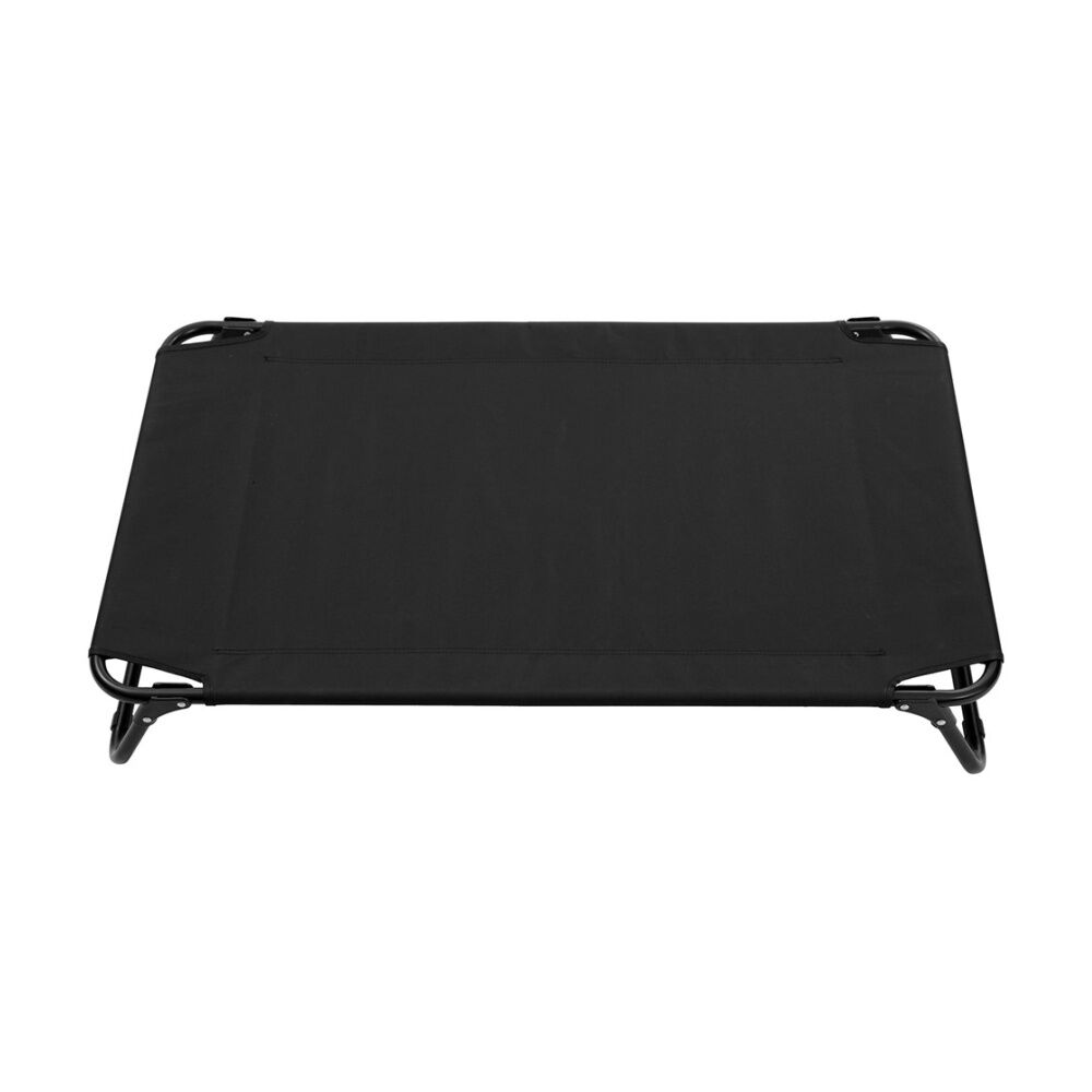 Paws and Claws Foldable Elevated Dog Pet Bed Black 105x65x18cm Large (2 Pack) — image 8