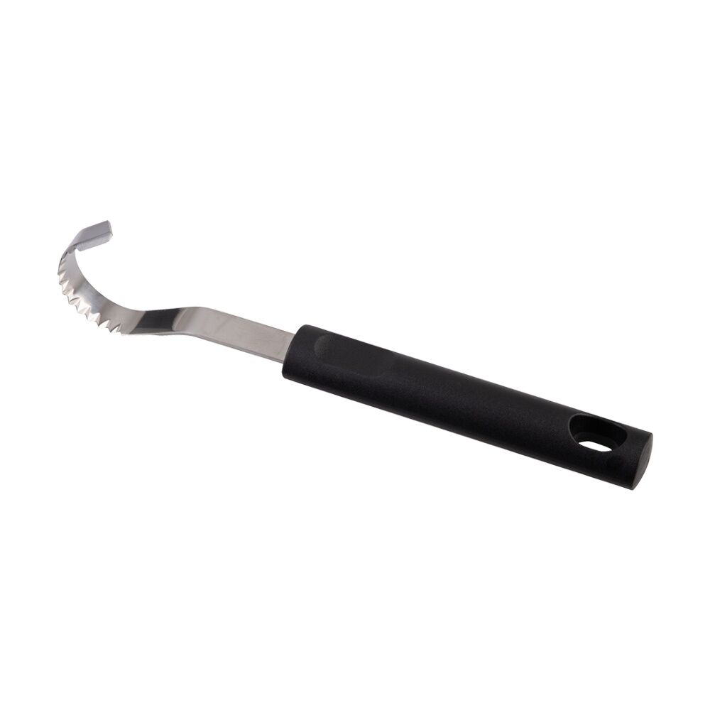 Appetito Stainless Steel Butter Curler Kitchen Tool w/ Black Handle (2 Pack) — image 3