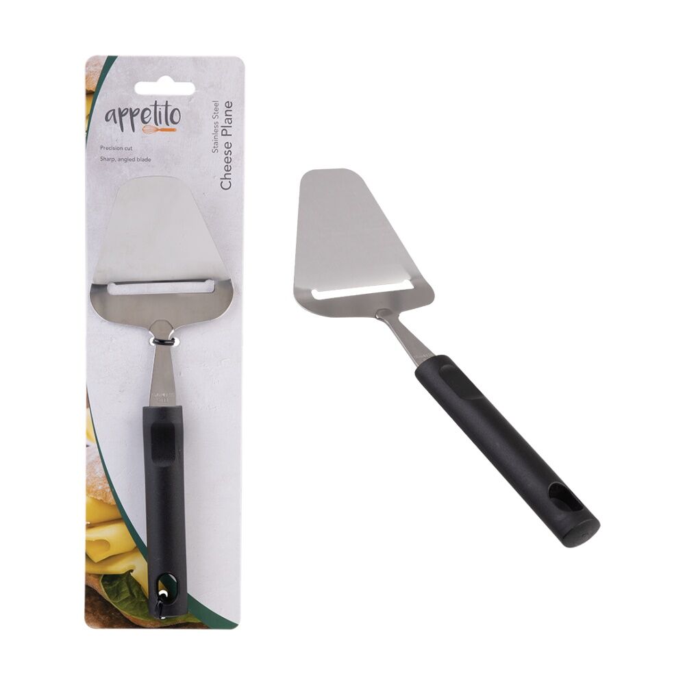 Appetito Stainless Steel Cheese Plane Kitchen Tool w/ Black Handle Appetito — image 3