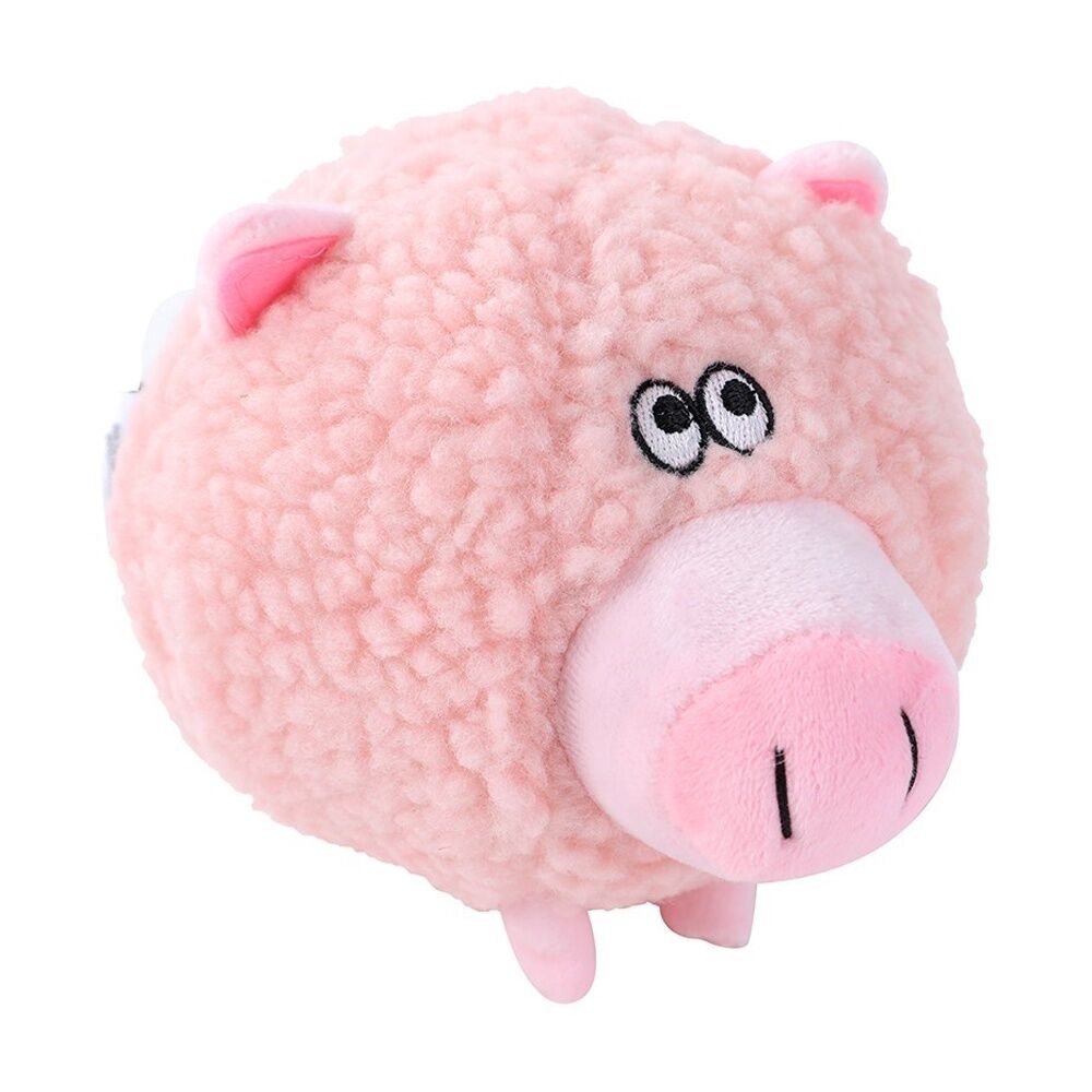Paws and Claws Assorted Plush Round Animal Squeaky Dog Pet Toy 18x18x18cm — image 5
