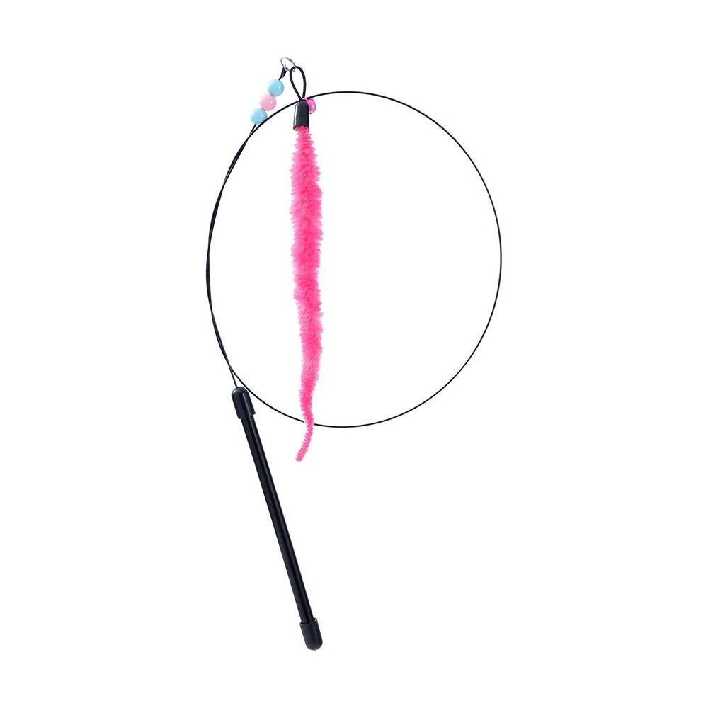 Paws and Claws Springy Plush Dangler Flexible Rod Interactive Cat Toy Asstd (12 Pack) — image 8
