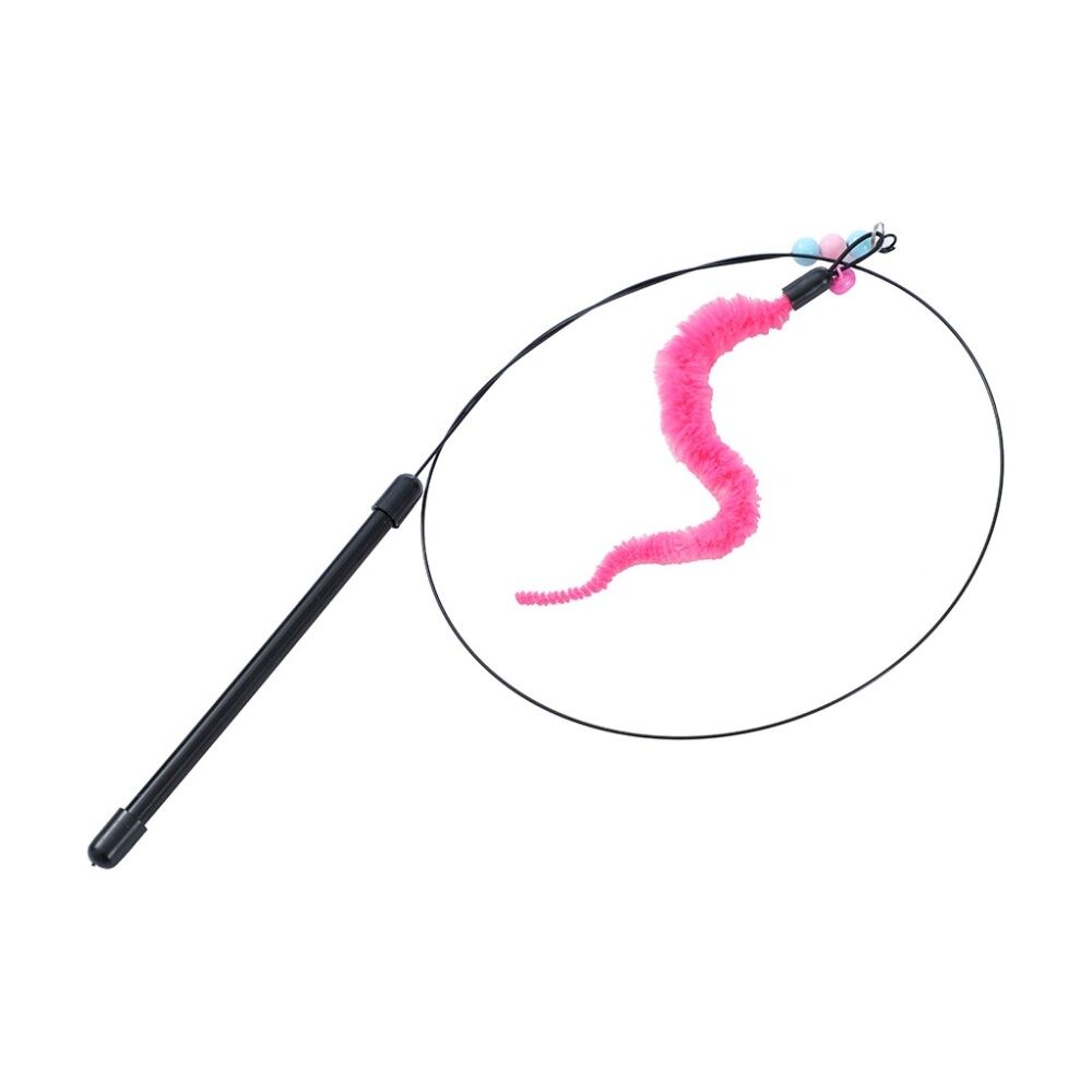 Paws and Claws Springy Plush Dangler Flexible Rod Interactive Cat Toy Asstd (12 Pack) — image 9
