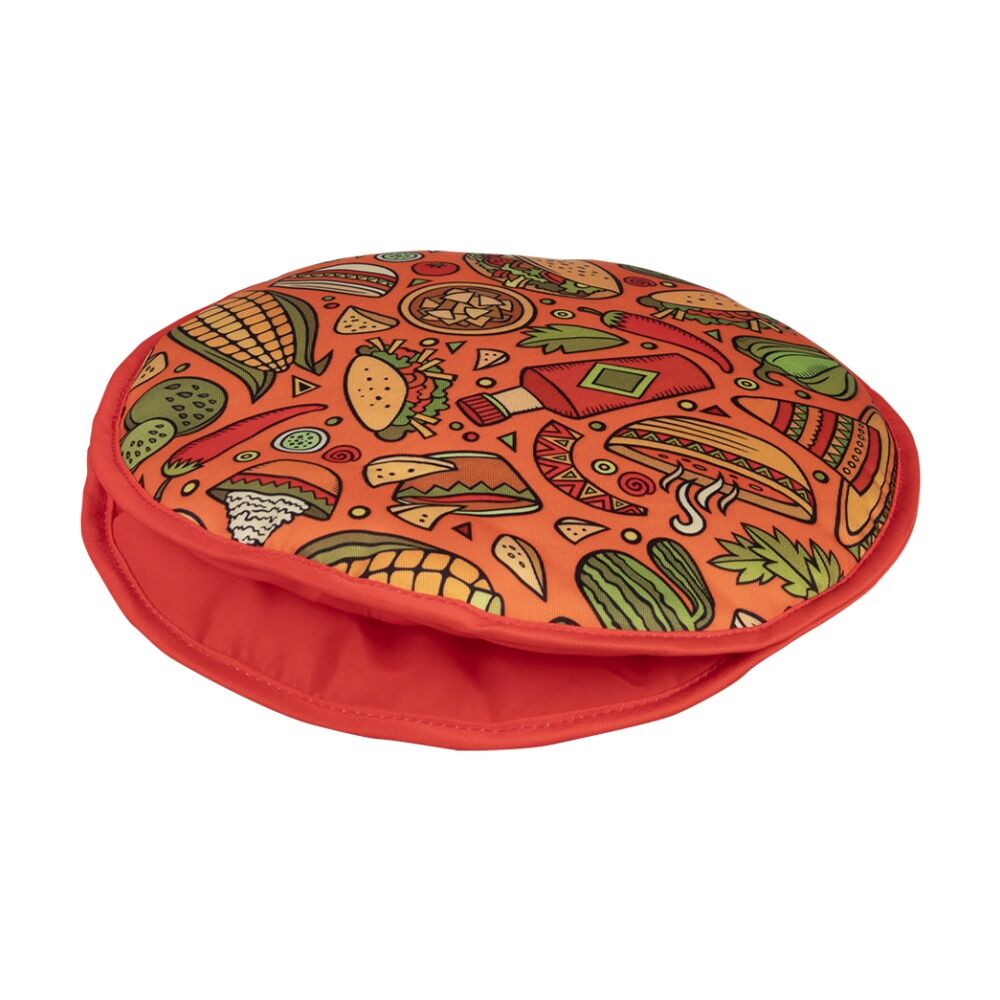 Appetito Microwave Safe Tortilla Warmer Pouch Kitchen Accessory Appetito — image 2
