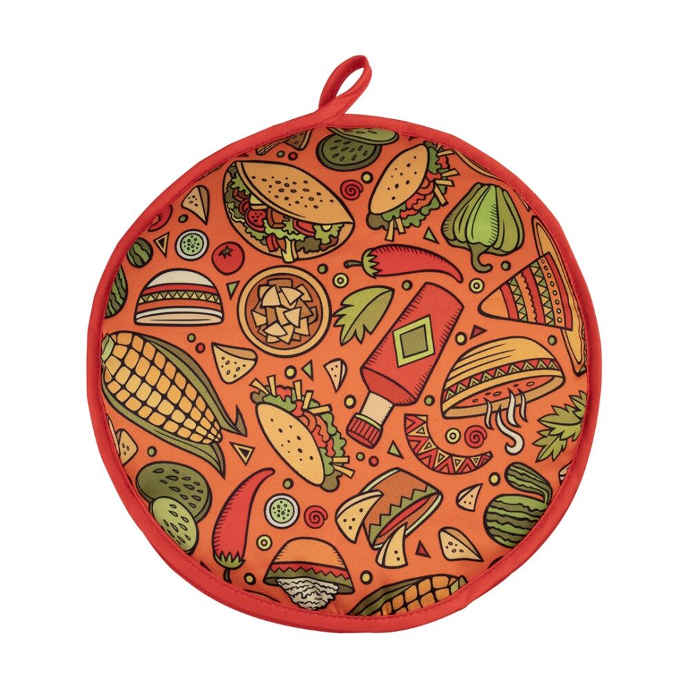 Appetito Microwave Safe Tortilla Warmer Pouch Kitchen Accessory Appetito
