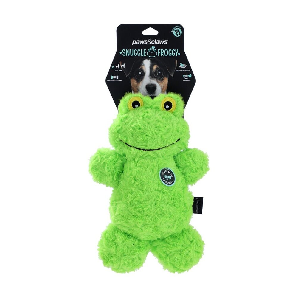 Paws and Claws Snuggle Plush 32x21cm Squeaky Chew/Cuddle Pet Dog Toy Assorted (6 Pack) — image 7