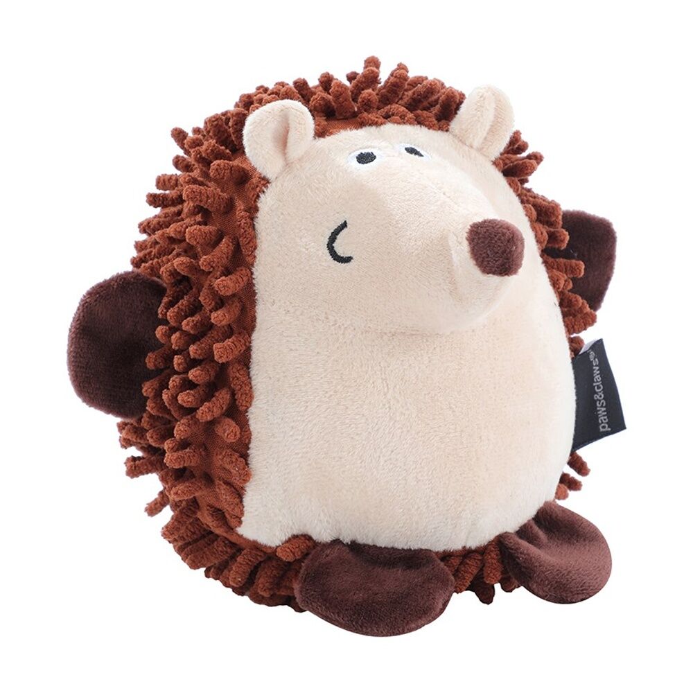 Paws and Claws Plush Hedgehog Pet Dog Chew/Cuddle Squeaker Toy Assorted (3 Pack) — image 10