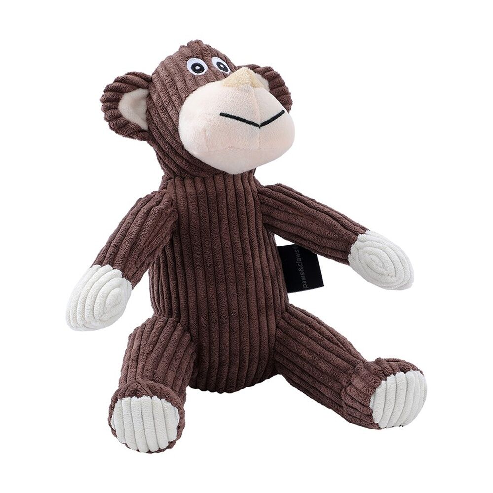 Paws and Claws Assorted Puppy Plush Jungle Pet Dog Chew/Cuddle Squeaker Toy — image 5