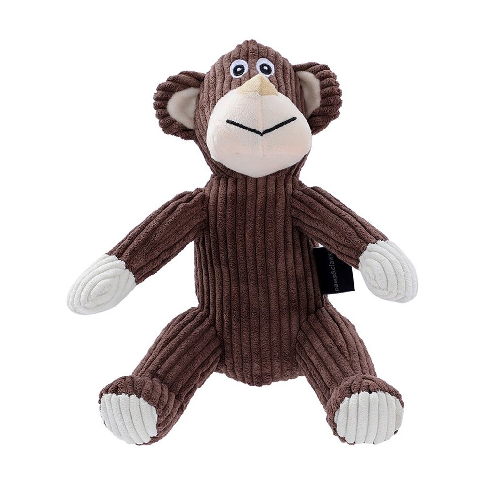Paws and Claws Assorted Puppy Plush Jungle Pet Dog Chew/Cuddle Squeaker Toy — image 4