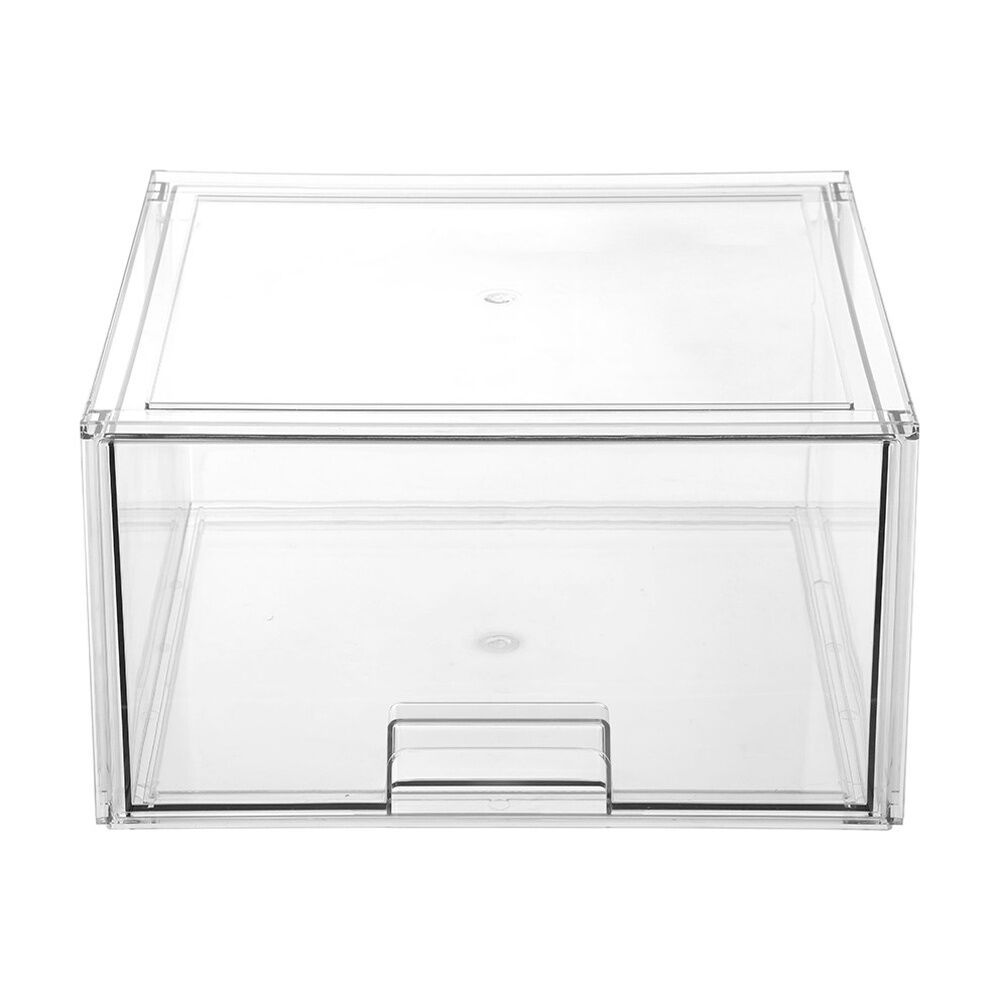 Boxsweden Crystal Stackable Organisation Storage Drawer 36.5x36x20cm 23L (4 Pack) — image 5