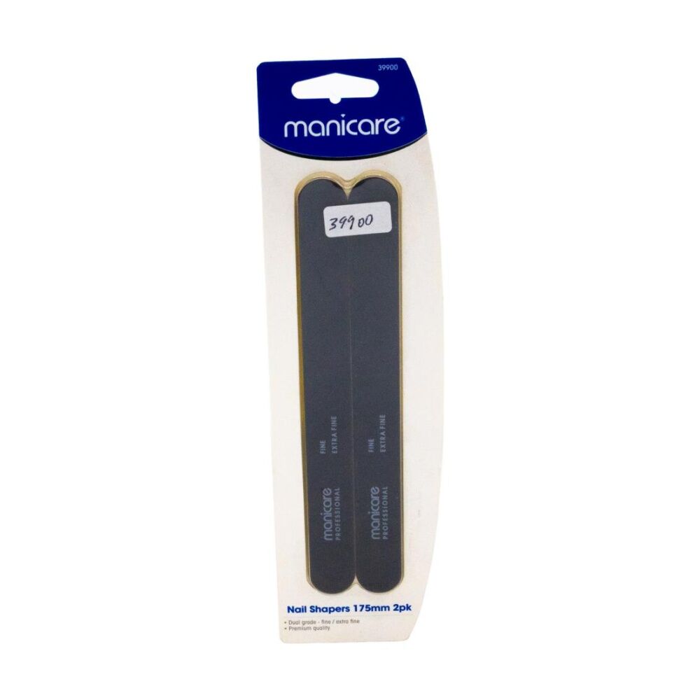 Manicare 2pc Manicare Nail Shapers Fine Extra Professional Quality Product 175mm (24 Pack) — image 2