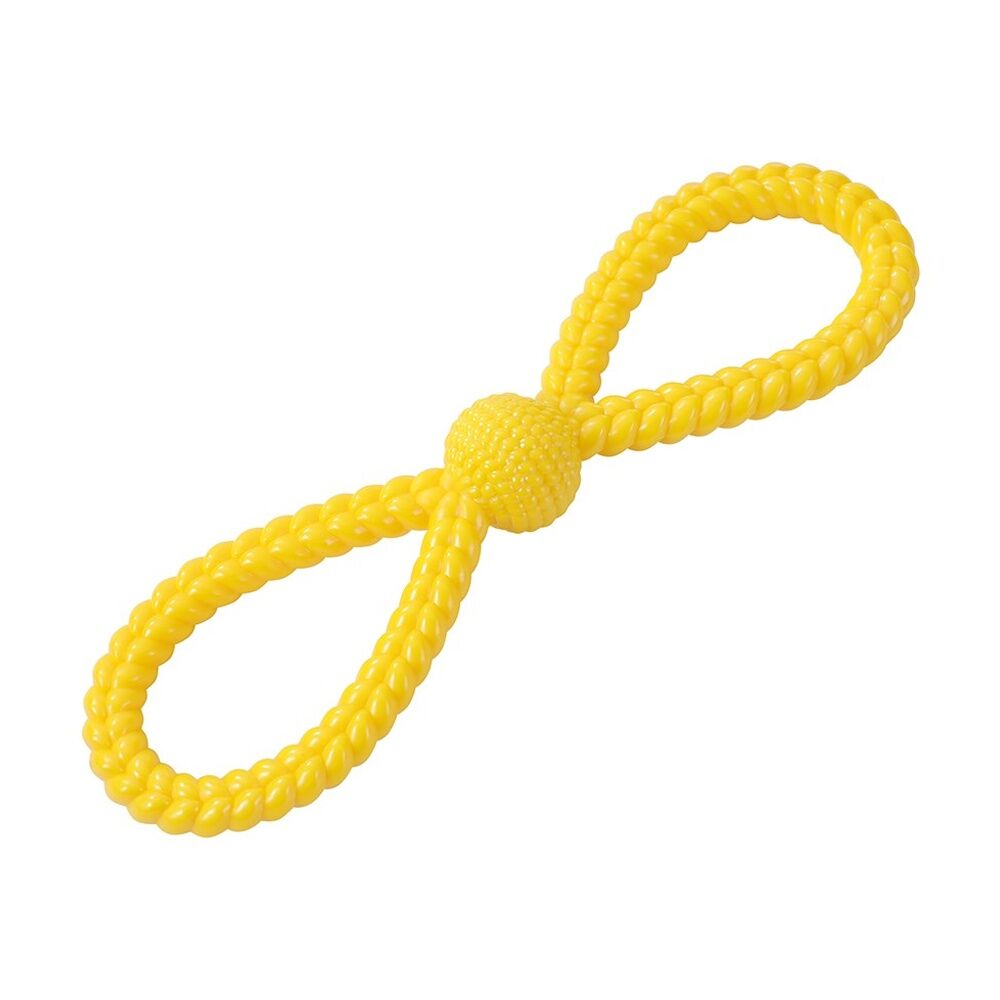 Paws and Claws Vinyl Double Loop Pet Dog Chew/Tugger Toy 27x8cm Assorted (6 Pack) — image 5