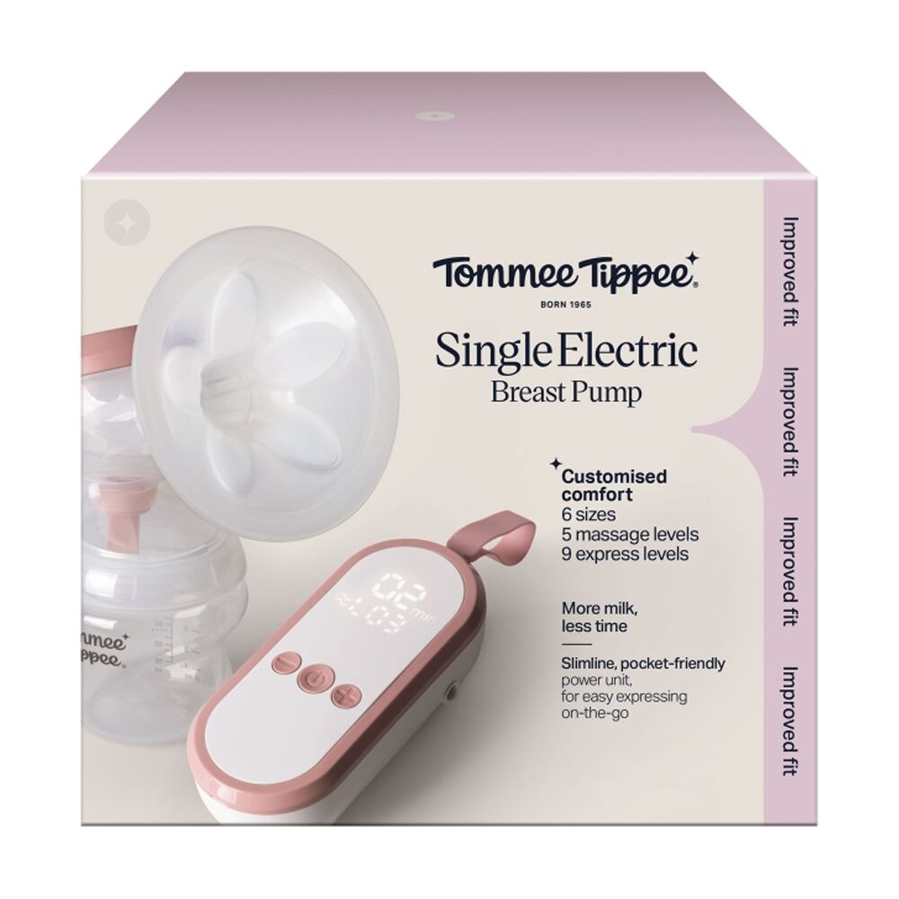 Tommee Tippee White Single Electric Breast Pump Hospital Grade Silicone — image 2