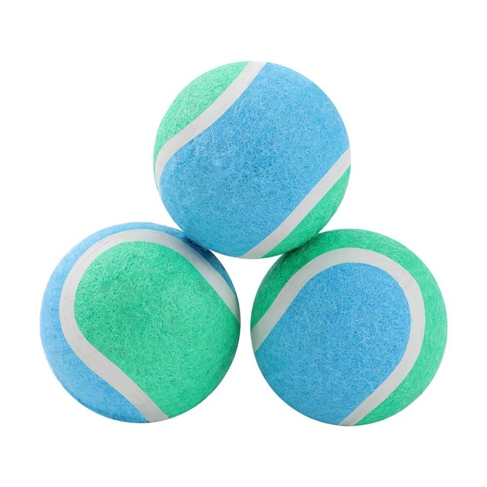 Paws and Claws 3pc Paws And Claws Durable Squeaky Balls Engaging Dog Catch/Fetch Toy Set 6cm (6 Pack) — image 4