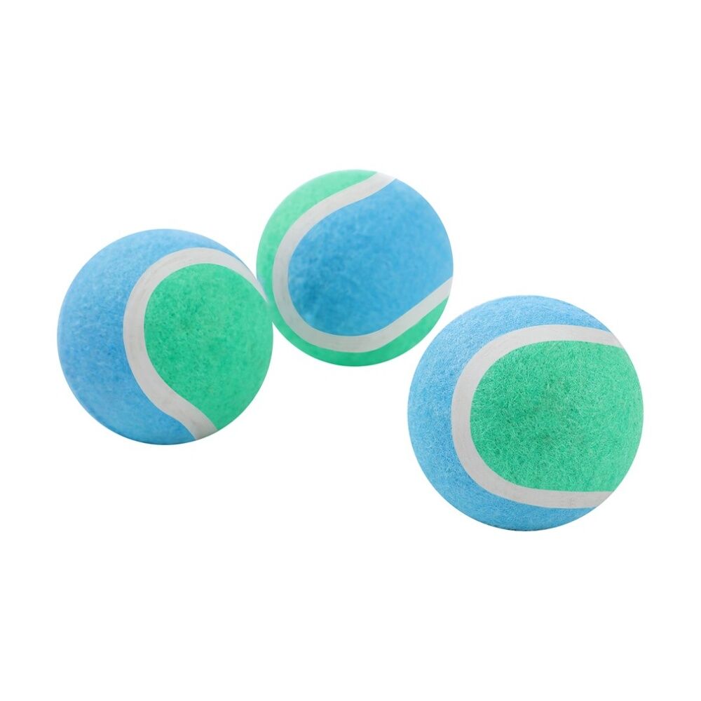 Paws and Claws 3pc Paws And Claws Durable Squeaky Balls Engaging Dog Catch/Fetch Toy Set 6cm (6 Pack) — image 5
