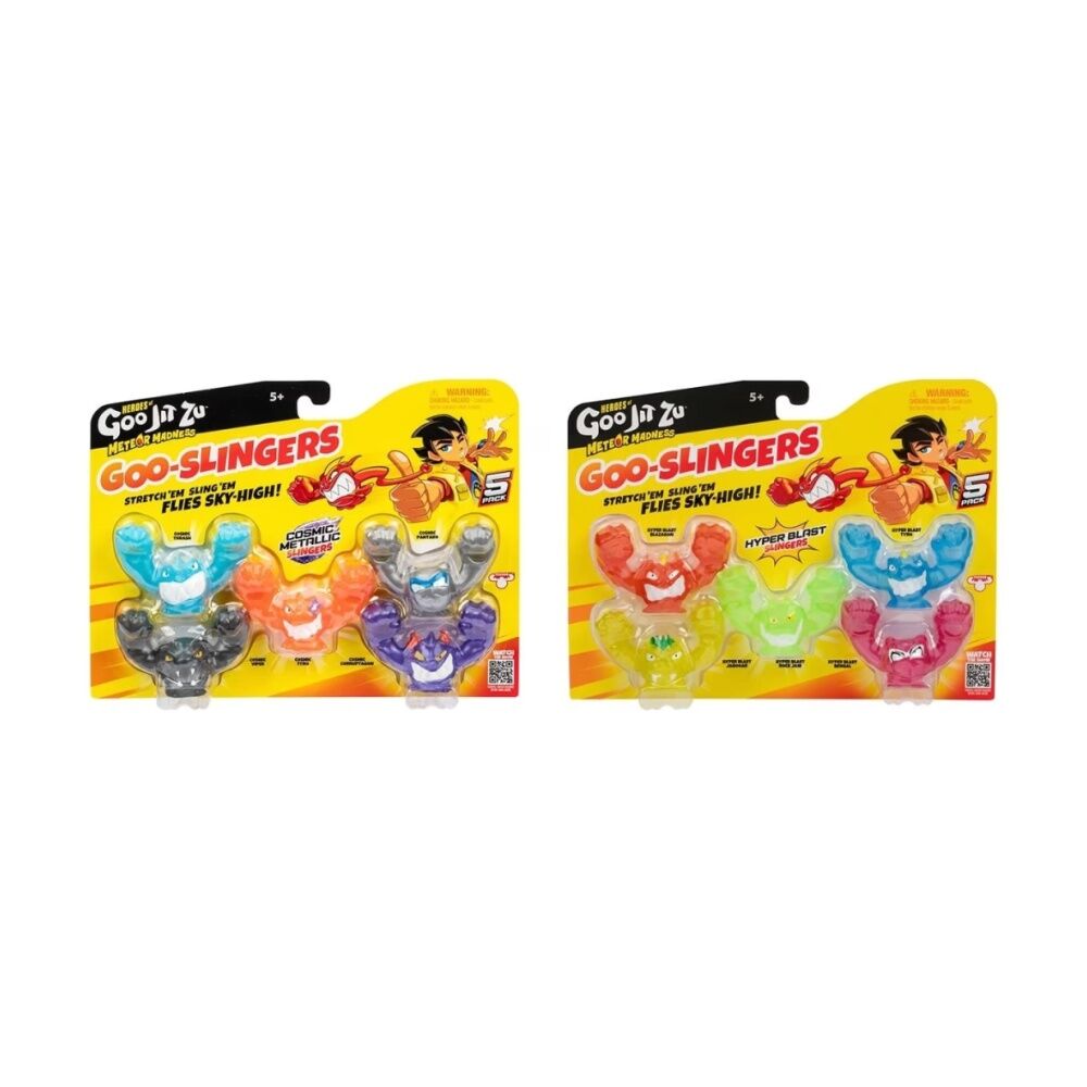 Heroes of Goo Jit ZU 5pc Heroes Of Goo Jit Zu Meteor Madness Goo-Slingers Asstd (2 Pack) — image 2