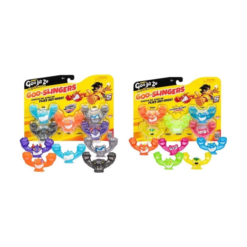 Heroes of Goo Jit ZU 5pc Heroes Of Goo Jit Zu Meteor Madness Goo-Slingers Asstd (2 Pack) — image 5