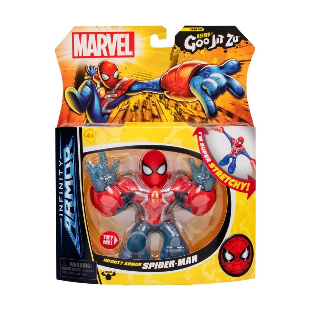 Heroes of Goo Jit ZU 4y+ Marvel Series 10 W2 Stretchy Hero Figures Assorted