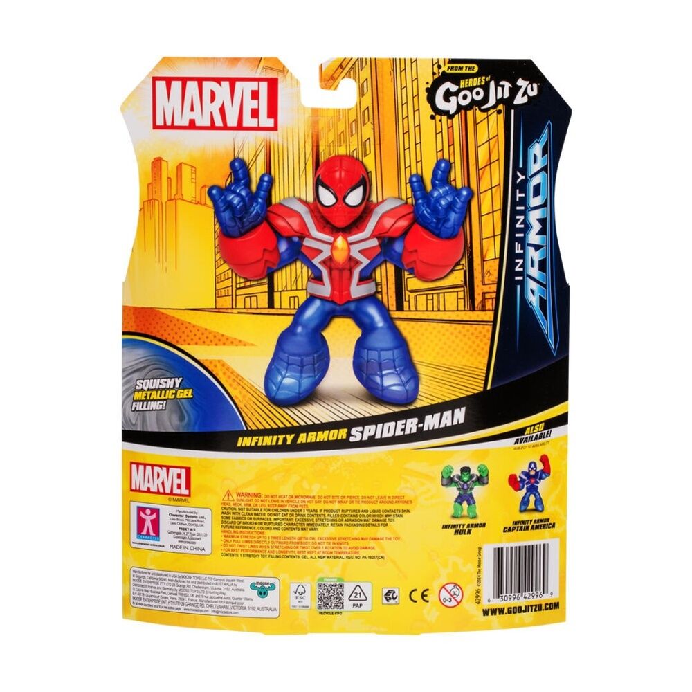 Heroes of Goo Jit ZU 4y+ Marvel Series 10 W2 Stretchy Hero Figures Assorted — image 3