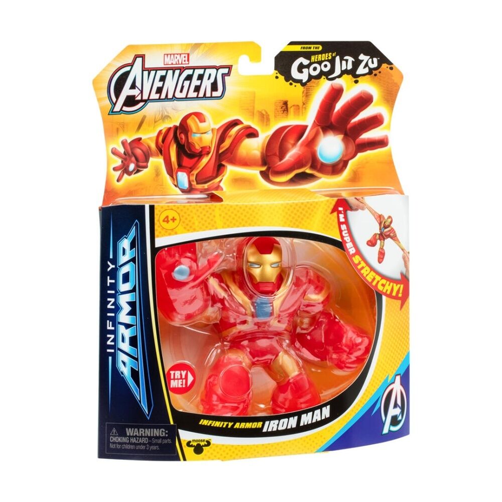 Heroes of Goo Jit ZU 4y+ Marvel Series 10 W2 Stretchy Hero Figures Assorted — image 8