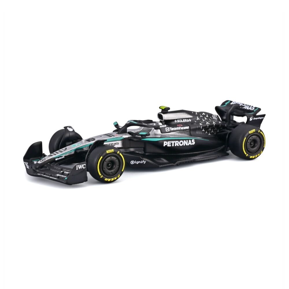 Bburago 1:64 2025 Mercedes-AMG F1 W16 #12 Andrea Kimi Antonelli - Detailed Die-Cast Model Car