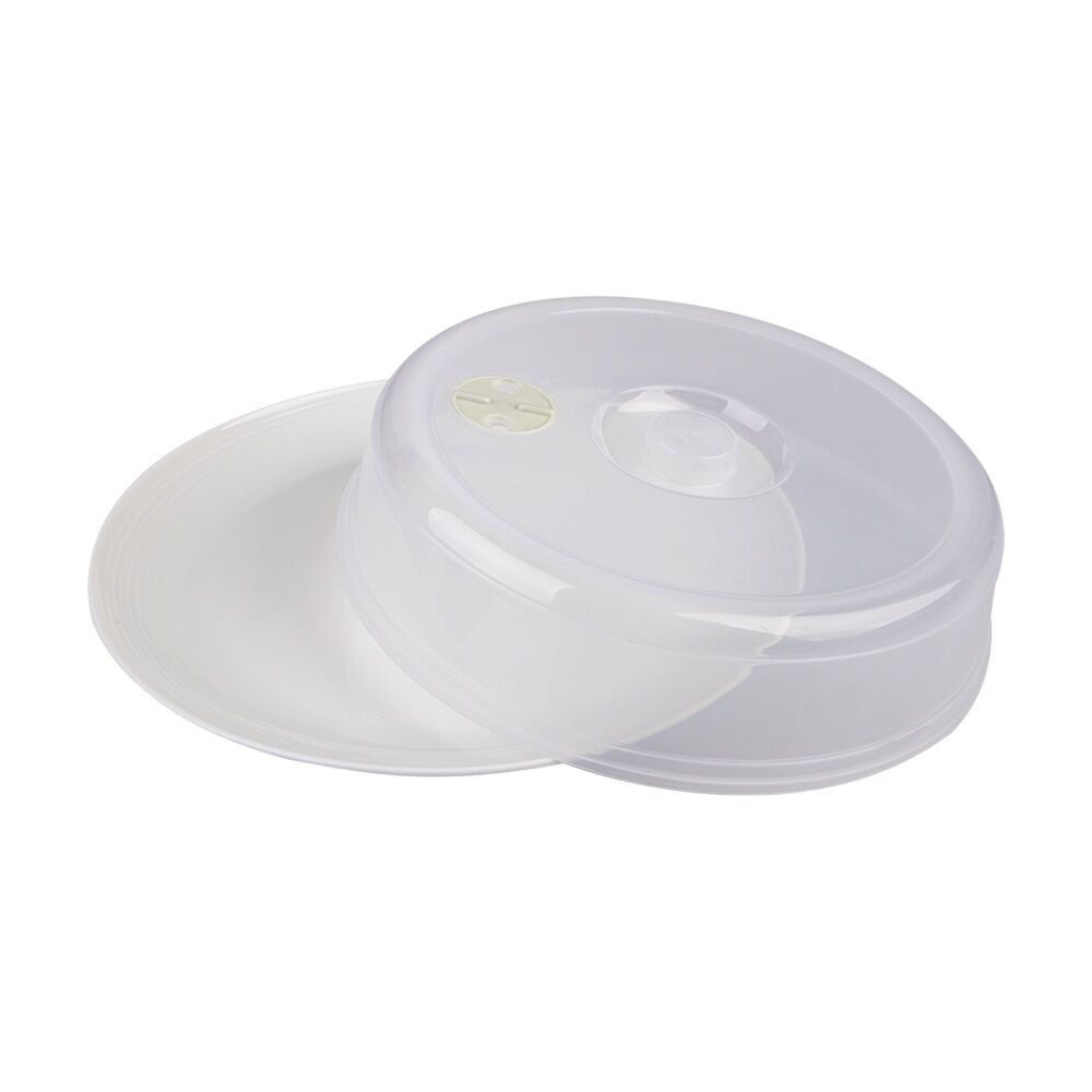 D.Line Durable Microwave Plate Cover w/ Steam Vent 25.5cm Diameter (2 Pack) — image 5