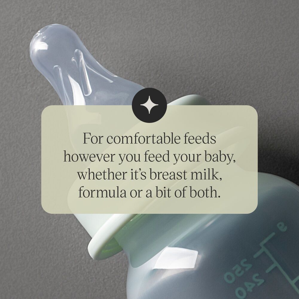 Tommee Tippee 2pc Tommee Tippee Narrow Neck Medium Flow Baby Bottle Teat Set 3 Months+ (4 Pack) — image 7