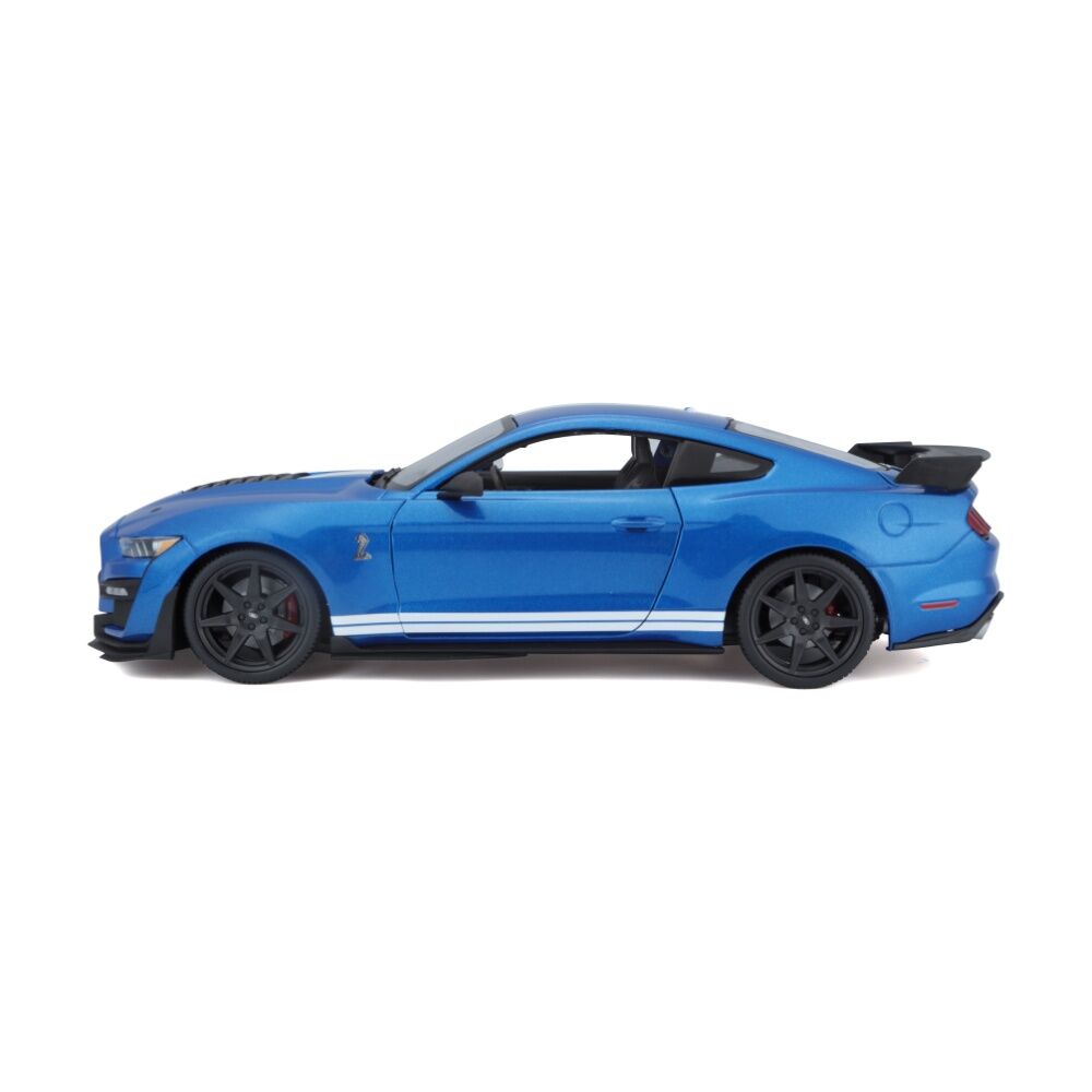 Maisto 1:18 2020 Ford Mustang Shelby GT500 CFTP Blue Diecast Model Car Blue — image 2