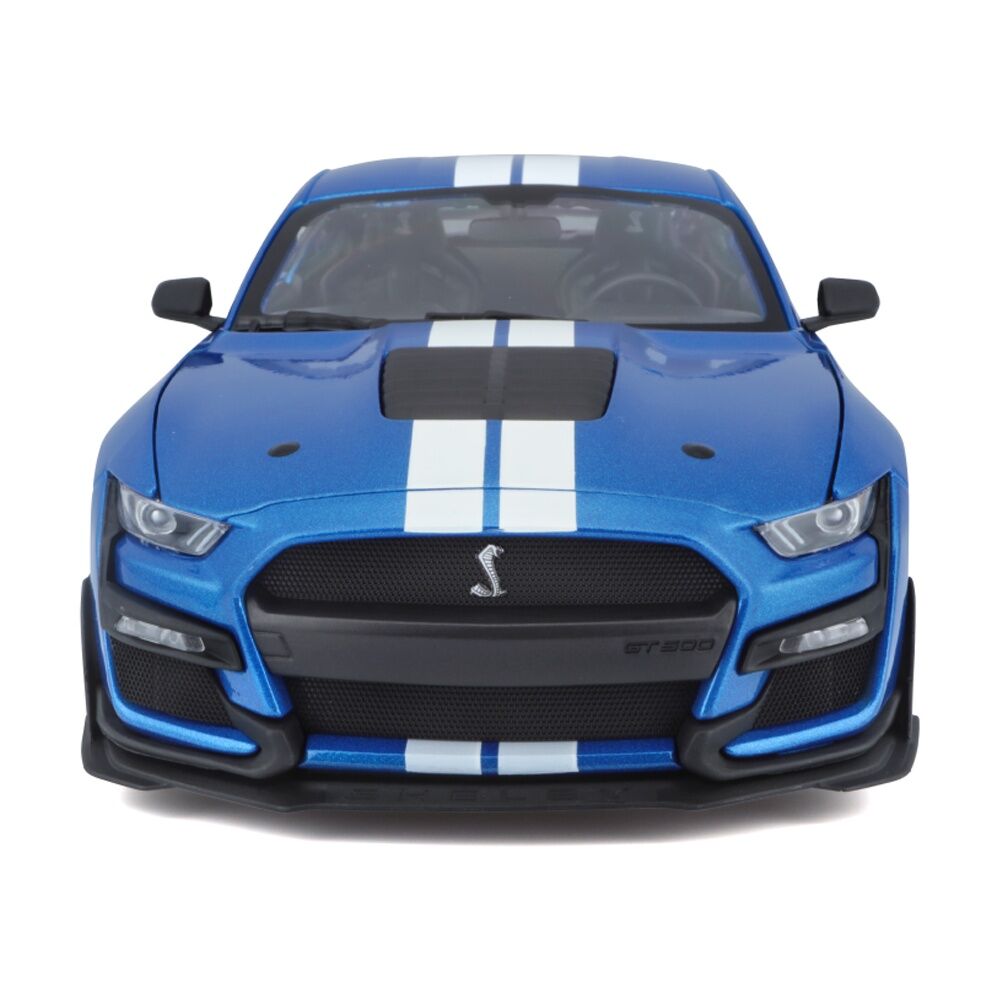 Maisto 1:18 2020 Ford Mustang Shelby GT500 CFTP Blue Diecast Model Car Blue — image 3