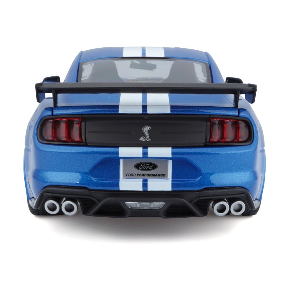 Maisto 1:18 2020 Ford Mustang Shelby GT500 CFTP Blue Diecast Model Car Blue — image 4