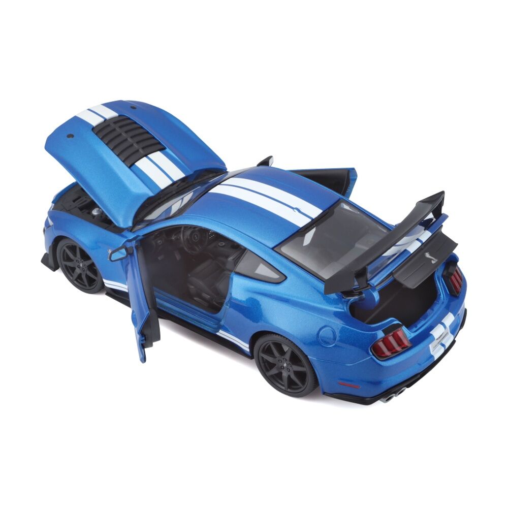 Maisto 1:18 2020 Ford Mustang Shelby GT500 CFTP Blue Diecast Model Car Blue — image 8