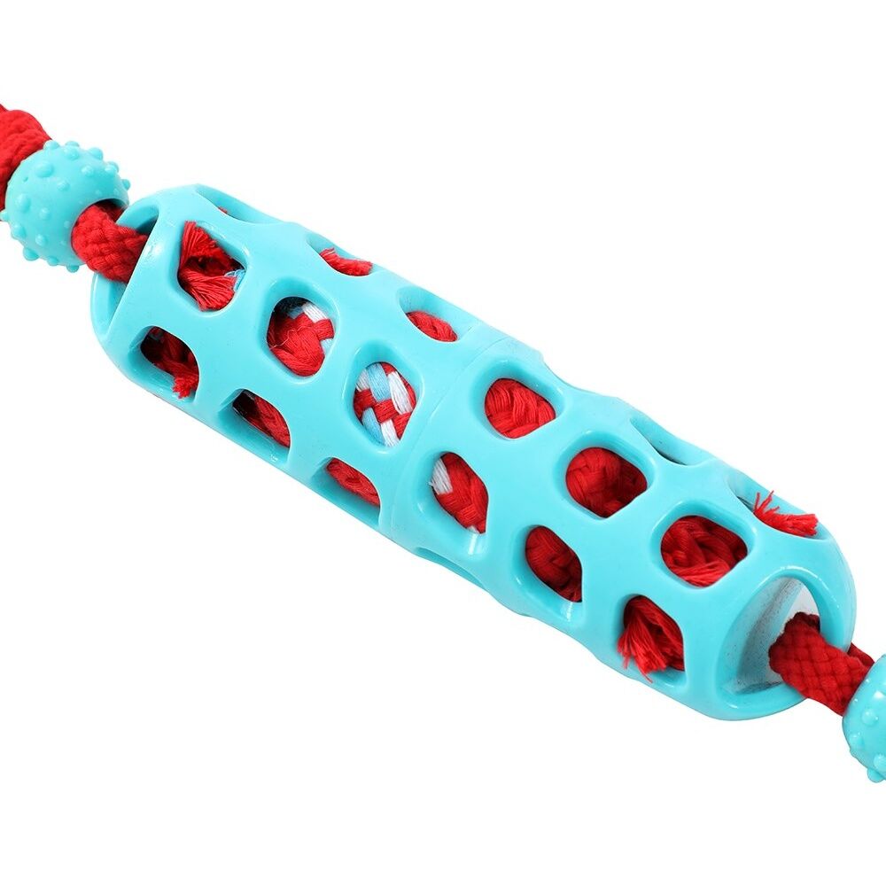 Paws and Claws Squeak & Tug Baton/Rope Dog Chew/Fetch Toy 45x5x5cm Assorted (12 Pack) — image 10