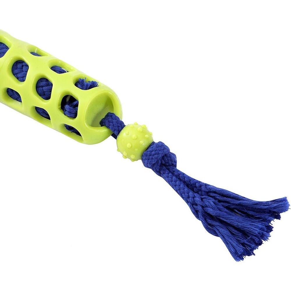Paws and Claws Squeak & Tug Baton/Rope Pet Dog Chew/Fetch Toy 45x5x5cm Assorted (6 Pack) — image 4
